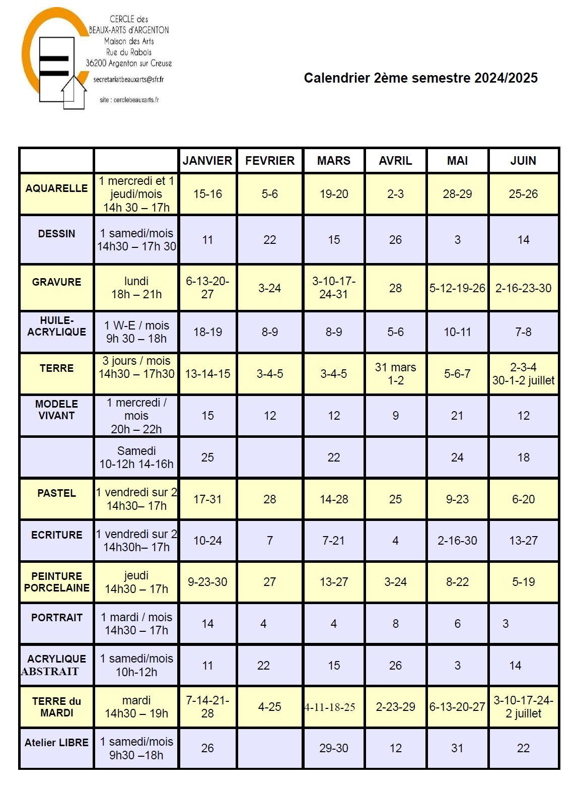 CALENDRIER2sem2022 2023